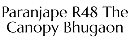 Paranjape R48 The Canopy Bhugaon Logo